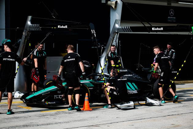F1 - BAHRAIN GRAND PRIX IN MALAYSIA 2026 12 KIMI ANTONELLI Andrea (ita), Mercedes AMG F1 Team W17, action during the 2026 Formula 1 Bahrain Grand Prix in Malaysia, 16th round of the 2026 Formula One World Championship, WM, Weltmeisterschaft from October 2 to 4, 2026 on the Sepang International Circuit, in Sepang, Malaysia - SepangMalaysia  Copyright: xEricxAlonsox