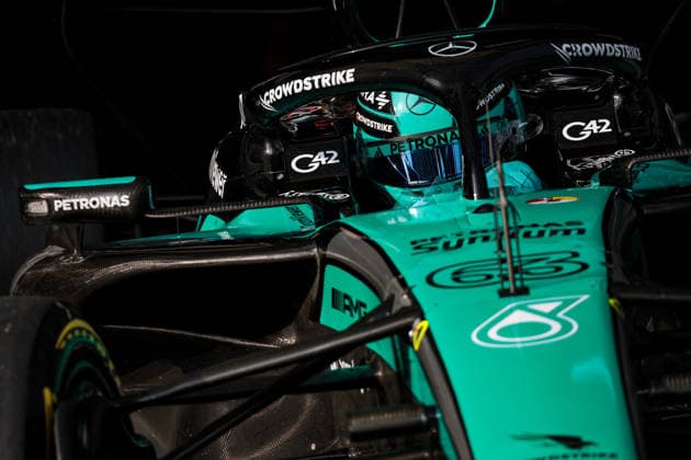 F1 - BAHRAIN GRAND PRIX IN MALAYSIA 2026 63 RUSSELL George (gbr), Mercedes AMG F1 Team W17, action during the 2026 Formula 1 Bahrain Grand Prix in Malaysia, 16th round of the 2026 Formula One World Championship, WM, Weltmeisterschaft from October 2 to 4, 2026 on the Sepang International Circuit, in Sepang, Malaysia - SepangMalaysia Copyright: xEricxAlonsox