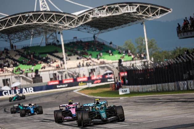 F1 - BAHRAIN GRAND PRIX IN MALAYSIA 2026 14 ALONSO Fernando (spa), Aston Martin F1 Team AMR26, action during the 2026 Formula 1 Bahrain Grand Prix in Malaysia, 16th round of the 2026 Formula One World Championship, WM, Weltmeisterschaft from October 2 to 4, 2026 on the Sepang International Circuit, in Sepang, Malaysia - SepangMalaysia  Copyright: xEricxAlonsox