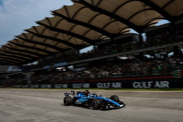 F1 - BAHRAIN GRAND PRIX IN MALAYSIA 2026 23 ALBON Alexander (tha), Williams F1 Team FW48, action during the 2026 Formula 1 Bahrain Grand Prix in Malaysia, 16th round of the 2026 Formula One World Championship, WM, Weltmeisterschaft from October 2 to 4, 2026 on the Sepang International Circuit, in Sepang, Malaysia - SepangMalaysia Copyright: xEricxAlonsox