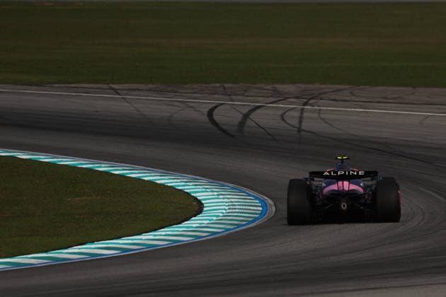 F1 Bahrain Grand Prix Practice 1 And Practice 2 Franco Colapinto of Alpine during the second practice ahead of the Formula 1 Bahrain Grand Prix at Sepang International Circuit in Sepang, Malaysia on October 2, 2026. Sepang Malaysia Copyright: xJakubxPorzyckix originalFilename:porzycki-f1bahrai261002_np6j5
