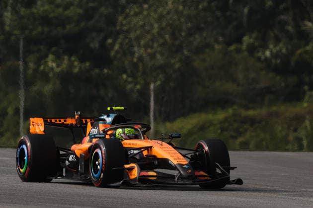 F1 Bahrain Grand Prix Practice 1 And Practice 2 Lando Norris of McLaren during the second practice ahead of the Formula 1 Bahrain Grand Prix at Sepang International Circuit in Sepang, Malaysia on October 2, 2026. Sepang Malaysia Copyright: xJakubxPorzyckix originalFilename:porzycki-f1bahrai261002_npJze