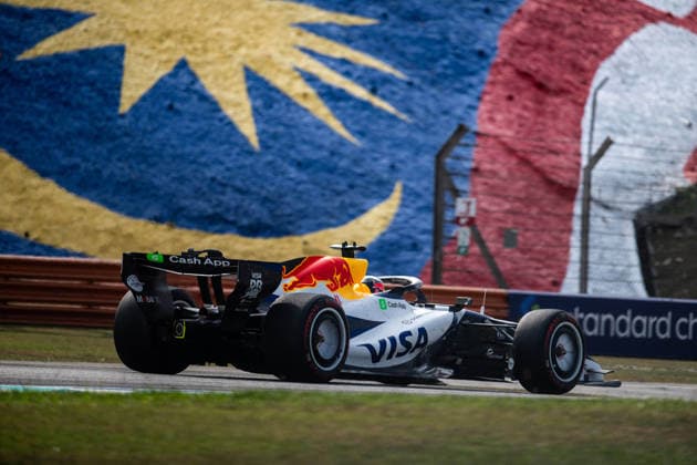 F1 - BAHRAIN GRAND PRIX IN MALAYSIA 2026 41 LINDBLAD Arvid (gbr), Visa Cash App RB F1 Team VCARB03, action during the 2026 Formula 1 Bahrain Grand Prix in Malaysia, 16th round of the 2026 Formula One World Championship, WM, Weltmeisterschaft from October 2 to 4, 2026 on the Sepang International Circuit, in Sepang, Malaysia - SepangMalaysia  Copyright: xALBERTOxVIMERCATIx