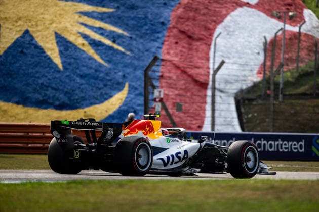 F1 - BAHRAIN GRAND PRIX IN MALAYSIA 2026 30 LAWSON Liam (nzl), Visa Cash App RB F1 Team VCARB03, action during the 2026 Formula 1 Bahrain Grand Prix in Malaysia, 16th round of the 2026 Formula One World Championship, WM, Weltmeisterschaft from October 2 to 4, 2026 on the Sepang International Circuit, in Sepang, Malaysia - SepangMalaysia Copyright: xALBERTOxVIMERCATIx