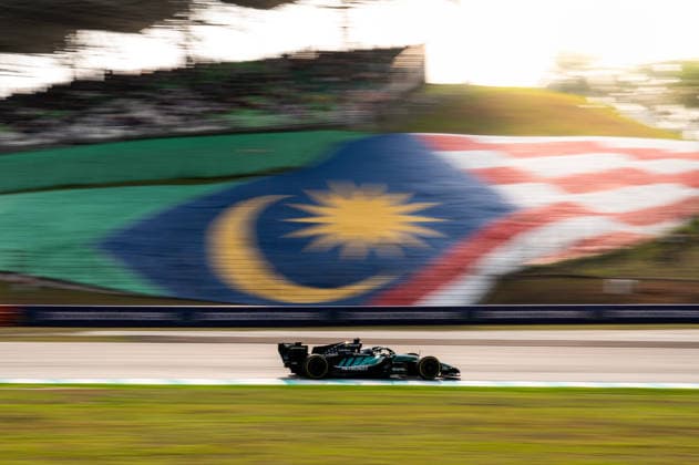 F1 - BAHRAIN GRAND PRIX IN MALAYSIA 2026 63 RUSSELL George (gbr), Mercedes AMG F1 Team W17, action during the 2026 Formula 1 Bahrain Grand Prix in Malaysia, 16th round of the 2026 Formula One World Championship, WM, Weltmeisterschaft from October 2 to 4, 2026 on the Sepang International Circuit, in Sepang, Malaysia - SepangMalaysia Copyright: xALBERTOxVIMERCATIx