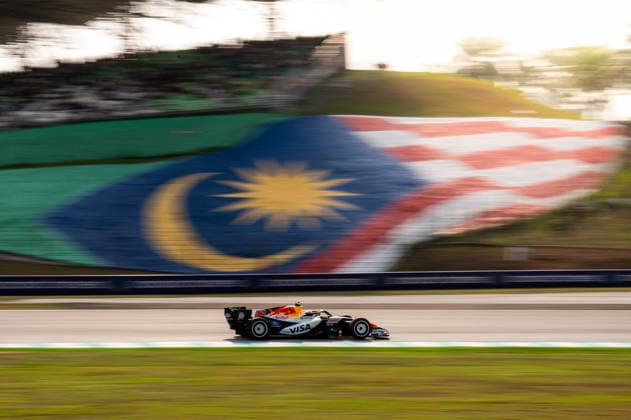 F1 - BAHRAIN GRAND PRIX IN MALAYSIA 2026 30 LAWSON Liam (nzl), Visa Cash App RB F1 Team VCARB03, action during the 2026 Formula 1 Bahrain Grand Prix in Malaysia, 16th round of the 2026 Formula One World Championship, WM, Weltmeisterschaft from October 2 to 4, 2026 on the Sepang International Circuit, in Sepang, Malaysia - SepangMalaysia Copyright: xALBERTOxVIMERCATIx