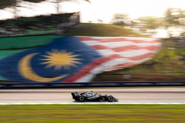 F1 - BAHRAIN GRAND PRIX IN MALAYSIA 2026 77 BOTTAS Valtteri (fin), Cadillac F1 Team MAC-26, action during the 2026 Formula 1 Bahrain Grand Prix in Malaysia, 16th round of the 2026 Formula One World Championship, WM, Weltmeisterschaft from October 2 to 4, 2026 on the Sepang International Circuit, in Sepang, Malaysia - SepangMalaysia Copyright: xALBERTOxVIMERCATIx