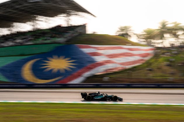 F1 - BAHRAIN GRAND PRIX IN MALAYSIA 2026 63 RUSSELL George (gbr), Mercedes AMG F1 Team W17, action during the 2026 Formula 1 Bahrain Grand Prix in Malaysia, 16th round of the 2026 Formula One World Championship, WM, Weltmeisterschaft from October 2 to 4, 2026 on the Sepang International Circuit, in Sepang, Malaysia - SepangMalaysia Copyright: xALBERTOxVIMERCATIx