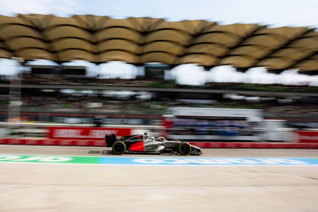 2026 Formula 1 Malaysia GP - Practices Day GABRIEL BORTOLETO 5 (BRA) of Audi Revolut F1 Team (Audi R26) in the pitlane on Friday during the 2026 Formula 1 Gulf Air Bahrain Grand Prix in Malaysia at Sepang International Circuit in Kuala Lumpur, Malaysia, on October 2, 2026. Photo by Antoine LAPEYRE Reveries Agency via ABACAPRESS.COM Kuala Lumpur Malaysia Copyright: xAntoinexLapeyre ReveriesxAgency ABACAx