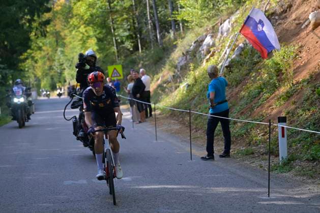 UEC 2026 Road European Championships Ljubljana 02 10 2026 LJUBLJANA, SLOVENIA - OCTOBER 02 : Alvarez Hector (ESP) during the Men U23 cycling road race at the 2026 UEC Road European Championships. An UCI Continental Championships cycling race of 141,9 km with start in Ljubljana and finish in Sencur on October 2, 2026 in Ljubljana, Slovenia, 02 10 2026 Ljubljana Slovenia  Copyright: xIvanxBenedettox