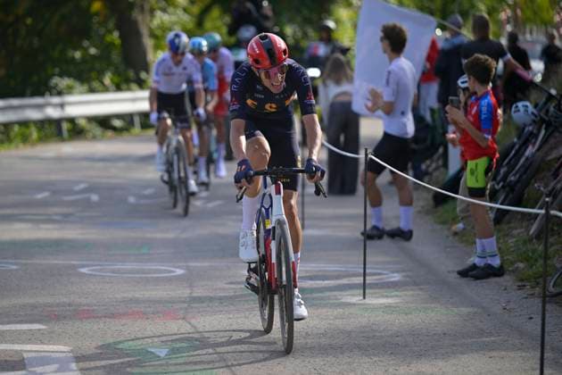 UEC 2026 Road European Championships Ljubljana 02 10 2026 LJUBLJANA, SLOVENIA - OCTOBER 02 : Alvarez Hector (ESP) during the Men U23 cycling road race at the 2026 UEC Road European Championships. An UCI Continental Championships cycling race of 141,9 km with start in Ljubljana and finish in Sencur on October 2, 2026 in Ljubljana, Slovenia, 02 10 2026 Ljubljana Slovenia  Copyright: xIvanxBenedettox
