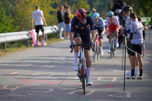 UEC 2026 Road European Championships Ljubljana 02 10 2026 LJUBLJANA, SLOVENIA - OCTOBER 02 : Alvarez Hector (ESP) during the Men U23 cycling road race at the 2026 UEC Road European Championships. An UCI Continental Championships cycling race of 141,9 km with start in Ljubljana and finish in Sencur on October 2, 2026 in Ljubljana, Slovenia, 02 10 2026 Ljubljana Slovenia  Copyright: xIvanxBenedettox