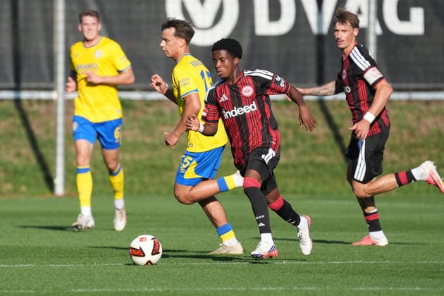 Lawrence Setordije, Eintracht Frankfurt, October 2, 2026, Bundesliga, Season 26–27, Eintracht Frankfurt vs. Eintracht Braunschweig, Deutsche Bank Park, Training Field, Friendly Match