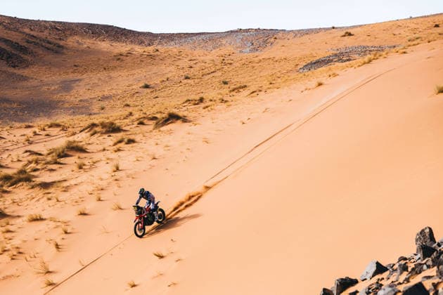 W2RC - RALLYE DU MAROC 2026 68 SCHAREINA Tosha (esp), Monster Energy Honda HRC, Honda CRF 450, FIM W2RC, Rally GP, action during the Stage 4 of the Rallye du Maroc 2026, 4th round of the 2026 WR2C Championship from October 2, 2026 around Zagora, Morocco - AgadirMorocco  Copyright: xDamienxSaulnierx