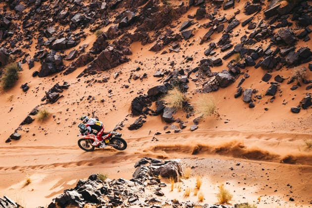 W2RC - RALLYE DU MAROC 2026 11 CORNEJO Ignacio (chi), Hero Motosports Team Rally, Hero 450 Rally, FIM W2RC, Rally GP, action during the Stage 4 of the Rallye du Maroc 2026, 4th round of the 2026 WR2C Championship from October 2, 2026 around Zagora, Morocco - AgadirMorocco Copyright: xDamienxSaulnierx