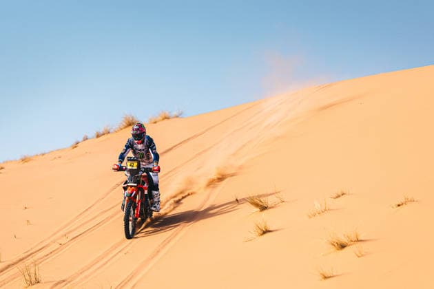 W2RC - RALLYE DU MAROC 2026 42 VAN BEVEREN Adrien (fra), Monster Energy Honda HRC, Honda CRF 450, FIM W2RC, Rally GP, action during the Stage 4 of the Rallye du Maroc 2026, 4th round of the 2026 WR2C Championship from October 2, 2026 around Zagora, Morocco - AgadirMorocco  Copyright: xDamienxSaulnierx