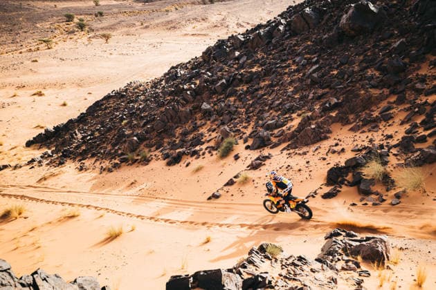 W2RC - RALLYE DU MAROC 2026 01 SANDERS Daniel (aus), Red Bull KTM Factory Racing, KTM 450 Rally Factory, FIM W2RC, Rally GP, action during the Stage 4 of the Rallye du Maroc 2026, 4th round of the 2026 WR2C Championship from October 2, 2026 around Zagora, Morocco - AgadirMorocco  Copyright: xDamienxSaulnierx