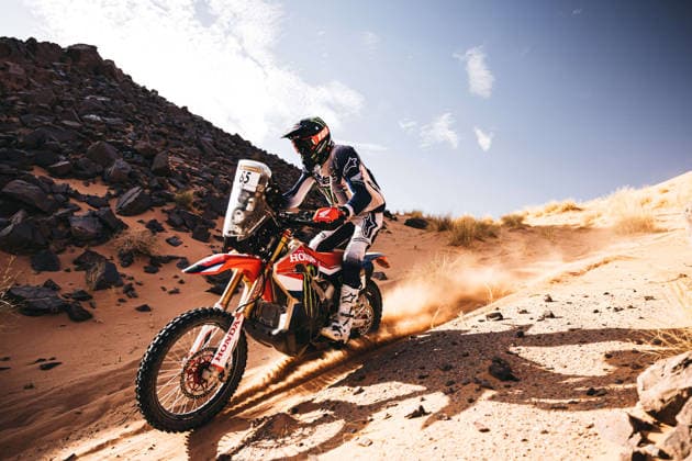 W2RC - RALLYE DU MAROC 2026 85 CAMPBELL Preston (usa), Monster Energy Honda HRC, Honda CRF 450, FIM W2RC, Rally 2, action during the Stage 4 of the Rallye du Maroc 2026, 4th round of the 2026 WR2C Championship from October 2, 2026 around Zagora, Morocco - AgadirMorocco Copyright: xDamienxSaulnierx