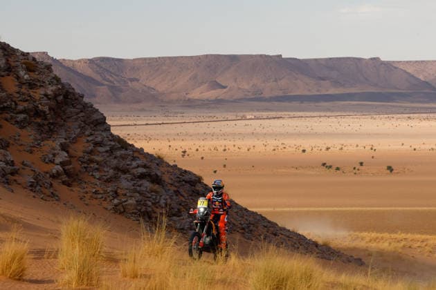 W2RC - RALLYE DU MAROC 2026 77 BENAVIDES Luciano (arg), Red Bull KTM Factory Racing, KTM 450 Rally Factory, FIM W2RC, Rally GP, action, during the Stage 4 of the Rallye du Maroc 2026, 4th round of the 2026 WR2C Championship from October 2, 2026 around Zagora, Morocco - AgadirMorocco  Copyright: xFREDERICxLExFLOCxHx