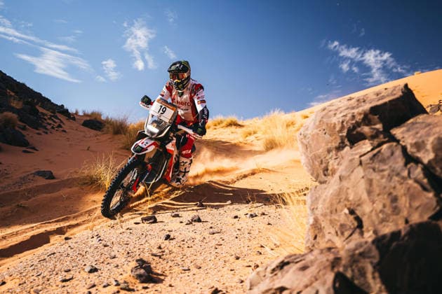 W2RC - RALLYE DU MAROC 2026 19 LUCCI Paolo (ita), BAS World KTM Team, KTM 450 Rally Factory Replica, FIM W2RC, Rally 2, action during the Stage 4 of the Rallye du Maroc 2026, 4th round of the 2026 WR2C Championship from October 2, 2026 around Zagora, Morocco - AgadirMorocco Copyright: xDamienxSaulnierx