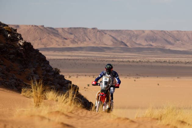W2RC - RALLYE DU MAROC 2026 85 CAMPBELL Preston (usa), Monster Energy Honda HRC, Honda CRF 450, FIM W2RC, Rally 2, action, during the Stage 4 of the Rallye du Maroc 2026, 4th round of the 2026 WR2C Championship from October 2, 2026 around Zagora, Morocco - AgadirMorocco Copyright: xFREDERICxLExFLOCxHx