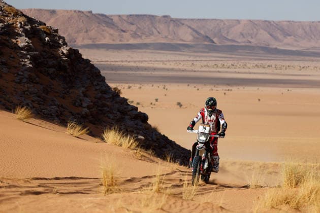 W2RC - RALLYE DU MAROC 2026 19 LUCCI Paolo (ita), BAS World KTM Team, KTM 450 Rally Factory Replica, FIM W2RC, Rally 2, action, during the Stage 4 of the Rallye du Maroc 2026, 4th round of the 2026 WR2C Championship from October 2, 2026 around Zagora, Morocco - AgadirMorocco Copyright: xFREDERICxLExFLOCxHx