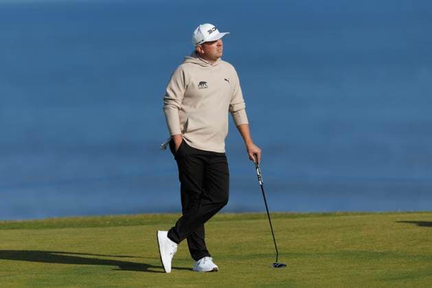 RECORD DATE NOT STATED 2nd October 2026; Kingsbarns Golf Links, St Andrews, Scotland; DP World Tour Golf, Alfred Dunhill Links Championship, Day 2; Oliver Lindell of Finland on the fourth green DavidxYoung
