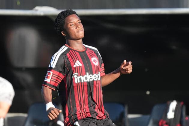 Lawrence Setordije, Eintracht Frankfurt, October 2, 2026, Bundesliga, Season 26–27, Eintracht Frankfurt vs. Eintracht Braunschweig, Deutsche Bank Park, Training Field, Friendly Match