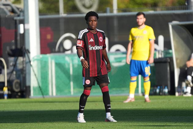 Lawrence Setordije, Eintracht Frankfurt, October 2, 2026, Bundesliga, Season 26–27, Eintracht Frankfurt vs. Eintracht Braunschweig, Deutsche Bank Park, Training Field, Friendly Match