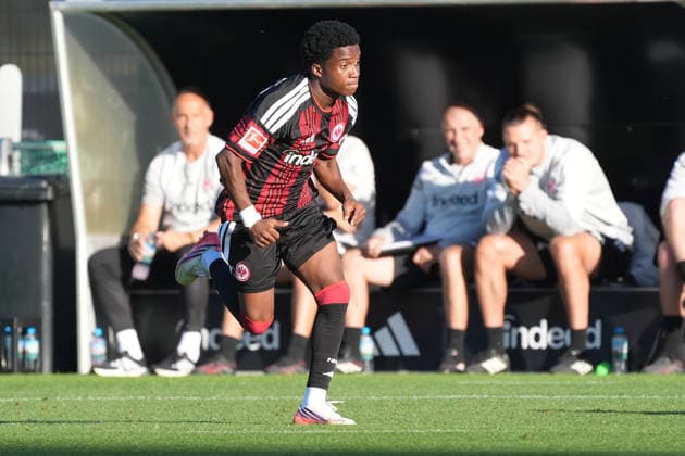 Lawrence Setordije, Eintracht Frankfurt, October 2, 2026, Bundesliga, Season 26–27, Eintracht Frankfurt vs. Eintracht Braunschweig, Deutsche Bank Park, Training Field, Friendly Match