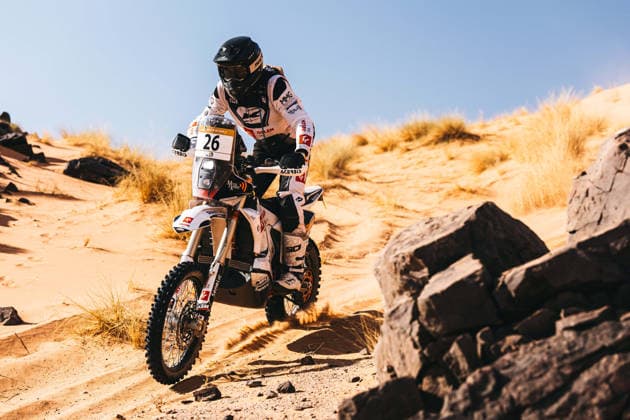 W2RC - RALLYE DU MAROC 2026 26 DÄ BROWSKI Konrad (pol), Duust Rally Team, KTM 450 Rally Factory Replica, FIM W2RC, Rally 2 J, action during the Stage 4 of the Rallye du Maroc 2026, 4th round of the 2026 WR2C Championship from October 2, 2026 around Zagora, Morocco - AgadirMorocco Copyright: xDamienxSaulnierx