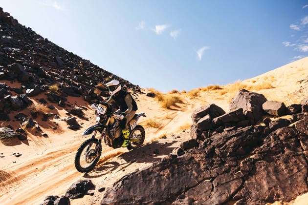 W2RC - RALLYE DU MAROC 2026 175 MARTIN Albert (esp), Triumph Spain, X Triumph TF 450 Rally, FIM W2RC, Rally 3 MM, action during the Stage 4 of the Rallye du Maroc 2026, 4th round of the 2026 WR2C Championship from October 2, 2026 around Zagora, Morocco - AgadirMorocco Copyright: xDamienxSaulnierx