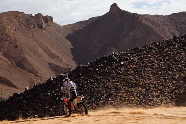 W2RC - RALLYE DU MAROC 2026 24 PELLICER Alfredo (esp), Xraids Experience, KTM 450 Rally Factory Replica, FIM W2RC, Rally 2 J, action, during the Stage 4 of the Rallye du Maroc 2026, 4th round of the 2026 WR2C Championship from October 2, 2026 around Zagora, Morocco - AgadirMorocco  Copyright: xFREDERICxLExFLOCxHx