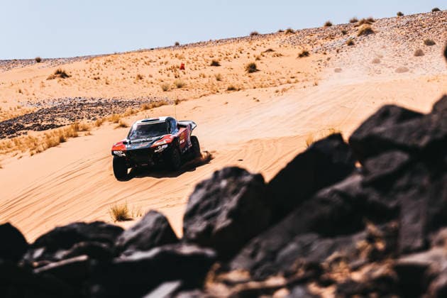 W2RC - RALLYE DU MAROC 2026 220 SERRADORI Mathieu (fra), MINAUDIER Loïc (fra), Century Racing CR7, Century Racing Factory Team, FIA W2RC, ULT T1+, action during the Stage 4 of the Rallye du Maroc 2026, 4th round of the 2026 WR2C Championship from October 2, 2026 around Zagora, Morocco - AgadirMorocco Copyright: xDamienxSaulnierx
