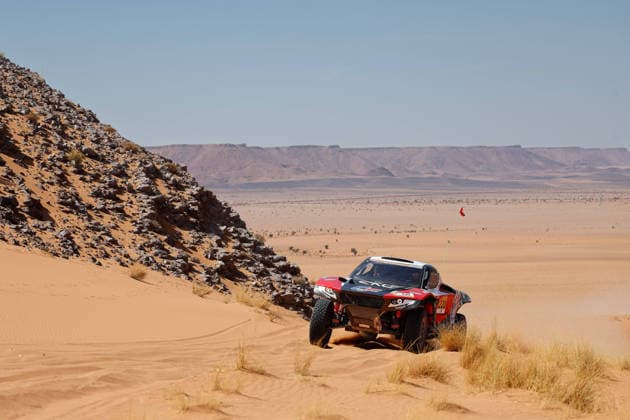 W2RC - RALLYE DU MAROC 2026 220 SERRADORI Mathieu (fra), MINAUDIER Loïc (fra), Century Racing CR7, Century Racing Factory Team, FIA W2RC, ULT T1+, action, during the Stage 4 of the Rallye du Maroc 2026, 4th round of the 2026 WR2C Championship from October 2, 2026 around Zagora, Morocco - AgadirMorocco Copyright: xFREDERICxLExFLOCxHx