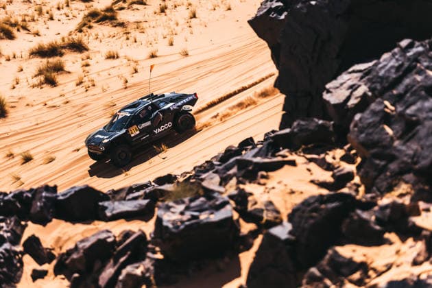 W2RC - RALLYE DU MAROC 2026 218 DUMAS Romain (fra), PES Anthony (fra), Ford Raptor, RD Limited, FIA W2RC, ULT T1+, action during the Stage 4 of the Rallye du Maroc 2026, 4th round of the 2026 WR2C Championship from October 2, 2026 around Zagora, Morocco - AgadirMorocco  Copyright: xDamienxSaulnierx