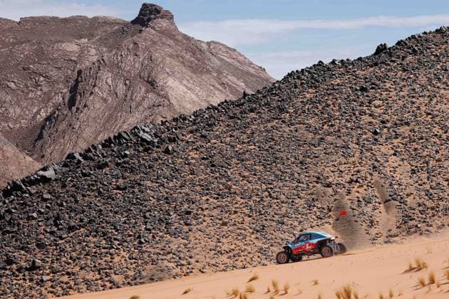 W2RC - RALLYE DU MAROC 2026 304 SPIERINGS Paul (ned), SENDERS Kala (ned), Taurus Evo Max, Rebellion - Spierings, FIA W2RC, CHG CHG1, action, during the Stage 4 of the Rallye du Maroc 2026, 4th round of the 2026 WR2C Championship from October 2, 2026 around Zagora, Morocco - AgadirMorocco Copyright: xFREDERICxLExFLOCxHx