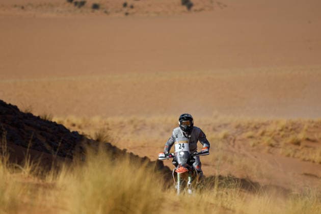 W2RC - RALLYE DU MAROC 2026 24 PELLICER Alfredo (esp), Xraids Experience, KTM 450 Rally Factory Replica, FIM W2RC, Rally 2 J, action, during the Stage 4 of the Rallye du Maroc 2026, 4th round of the 2026 WR2C Championship from October 2, 2026 around Zagora, Morocco - AgadirMorocco  Copyright: xFREDERICxLExFLOCxHx