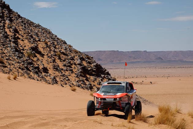 W2RC - RALLYE DU MAROC 2026 316 VARELA Rodrigo (bra), SACHS Carlos (bra), Odyssey CR-X, BBR Motorsport, CHG CHG1, action, during the Stage 4 of the Rallye du Maroc 2026, 4th round of the 2026 WR2C Championship from October 2, 2026 around Zagora, Morocco - AgadirMorocco  Copyright: xFREDERICxLExFLOCxHx