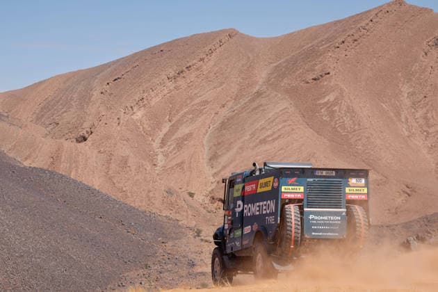 W2RC - RALLYE DU MAROC 2026 600 MACIK Martin (cze), TOMASEK Frantisek (cze), SVANDA David (cze), MM Technology Dakar Evo4, MM Technology, TRK T5.1, action, during the Stage 4 of the Rallye du Maroc 2026, 4th round of the 2026 WR2C Championship from October 2, 2026 around Zagora, Morocco - AgadirMorocco  Copyright: xFREDERICxLExFLOCxHx