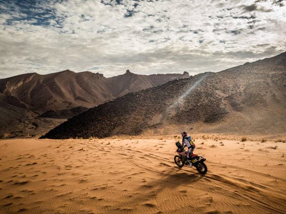 W2RC - RALLYE DU MAROC 2026 42 VAN BEVEREN Adrien (fra), Monster Energy Honda HRC, Honda CRF 450, FIM W2RC, Rally GP, action, during the Stage 4 of the Rallye du Maroc 2026, 4th round of the 2026 WR2C Championship from October 2, 2026 around Zagora, Morocco - AgadirMorocco  Copyright: xFREDERICxLExFLOCxHx