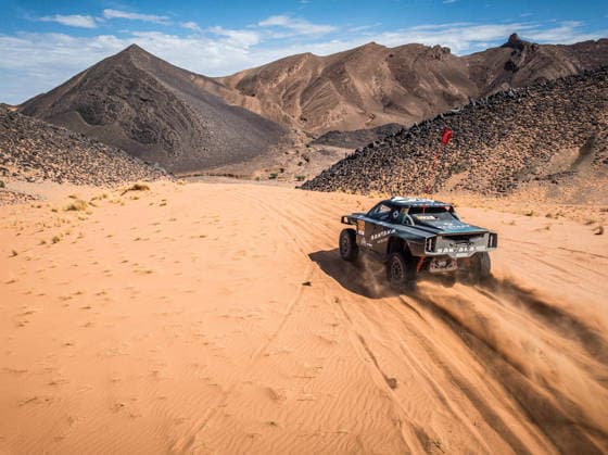 W2RC - RALLYE DU MAROC 2026 212 GUTIERREZ Cristina (esp), SOLÃÄ Marc (esp), Santana 400 T1+, Santana Racing Team, ULT T1+, action, during the Stage 4 of the Rallye du Maroc 2026, 4th round of the 2026 WR2C Championship from October 2, 2026 around Zagora, Morocco - AgadirMorocco Copyright: xFREDERICxLExFLOCxHx