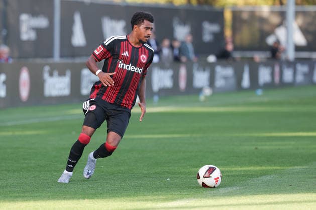 Eintracht Frankfurt vs. Eintracht Braunschweig, Friendly Match; Ansgar Knauff, Eintracht Frankfurt; 7th Friendly Match between Eintracht Frankfurt and Eintracht Braunschweig on October 2, 2026, at Deutsche Bank Park in Frankfurt am Main; Frankfurt am Main, Hesse, Germany; Deutsche Bank Park