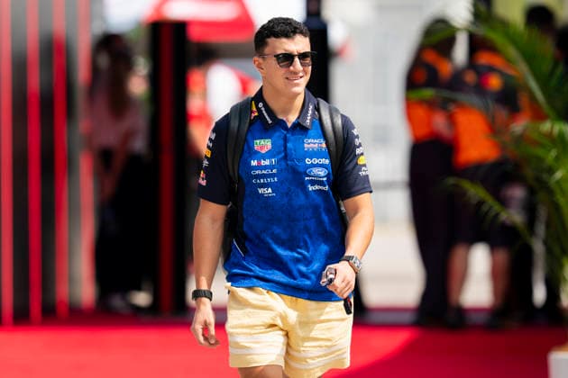 FORMULA 1 BAHRAIN GRAND PRIX IN MALAYSIA 2026 Isack Hadjar (FRA) 6 Red Bull Racing arriving for practice during the Formula 1 Gulf Air Bahrain Grand Prix in Malaysia 2026, Round 16 of the 2026 Formula 1 World Championship, WM, Weltmeisterschaft from 2nd - 4th October 2026 at Sepang International Circuit, Sepang, Malaysia. Credit: Robbie Hoad Every Second Media Editorial use only. All images are copyright Every Second Media Limited. No images may be reproduced without prior permission. Copyright: xIMAGO EveryxSecondxMediax ESM-2195-0229 RobbiexHoadx xEveryxSecondxMediax