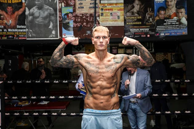 Boxing: Boxing in the North, Waage, Hamburg, October 2, 2026, WBF World Championship, Steven Robinson, NEG, Hamburg, Germany