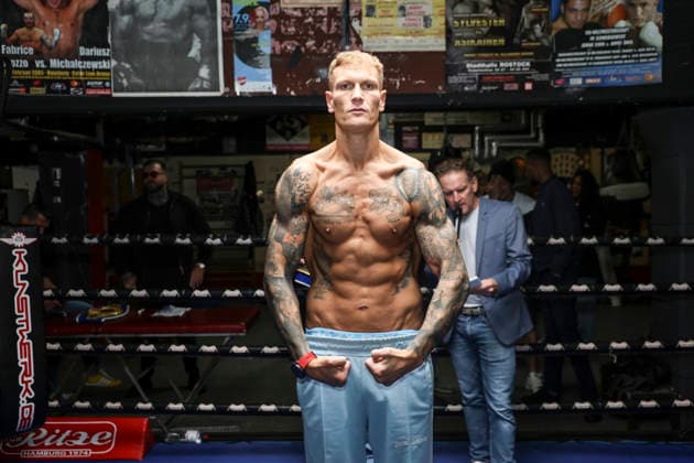Boxing: Boxing in the North, Waage, Hamburg, October 2, 2026, WBF World Championship, Steven Robinson, NEG, Hamburg, Germany