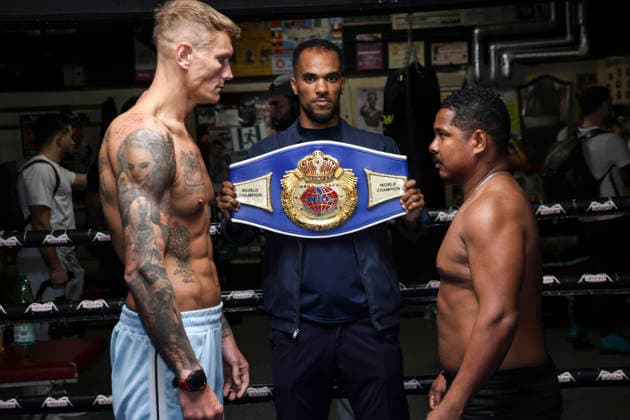 Boxing: Boxing in the North, Waage, Hamburg, October 2, 2026 WBF World Championship: Steven Robinson (ENG) vs. Francisco Cordero (COL), Hamburg, Germany