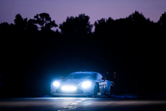 AUTO - IMSA - PETIT LE MANS 2026 68 HASSE CLOT Valentin (fra), SORENSEN Marco (dnk), DRUDI Mattia (ita), Car Blanche, Aston Martin Vantage GT3 Evo, action during the 2026 Motul Petit Le Mans, 11th round of the 2026 IMSA WeatherTech SportsCar Championship, from October 1 to 3, 2026 on the Michelin Raceway Road Atlanta in Braselton, Georgia, United States of America - BraseltonUnited States Copyright: xFabrizioxBoldonix