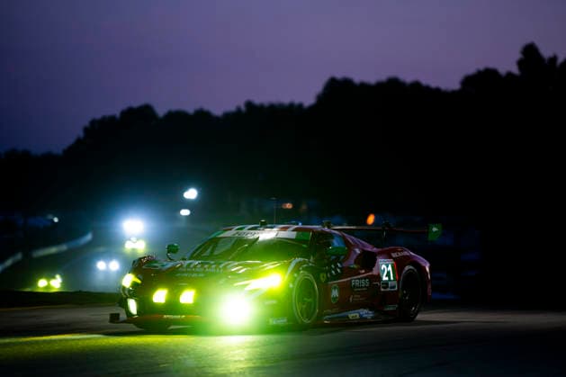 AUTO - IMSA - PETIT LE MANS 2026 21 FUOCO Antonio (ita), MANN Simon (gbr), WADOUX Lilou (fra), AF Corse, Ferrari 296 GT3 Evo, action during the 2026 Motul Petit Le Mans, 11th round of the 2026 IMSA WeatherTech SportsCar Championship, from October 1 to 3, 2026 on the Michelin Raceway Road Atlanta in Braselton, Georgia, United States of America - BraseltonUnited States Copyright: xFabrizioxBoldonix