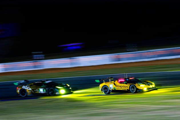 AUTO - IMSA - PETIT LE MANS 2026 70 IRIBE Brendan (usa), IRIBE Brendan (usa), SCHANDORFF Frederik (den), Inception Racing, Ferrari 296 GT3 Evo, action during the 2026 Motul Petit Le Mans, 11th round of the 2026 IMSA WeatherTech SportsCar Championship, from October 1 to 3, 2026 on the Michelin Raceway Road Atlanta in Braselton, Georgia, United States of America - BraseltonUnited States Copyright: xFabrizioxBoldonix